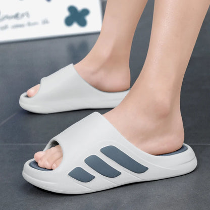 Summer Men’s Double-Layer Slip-On Slippers